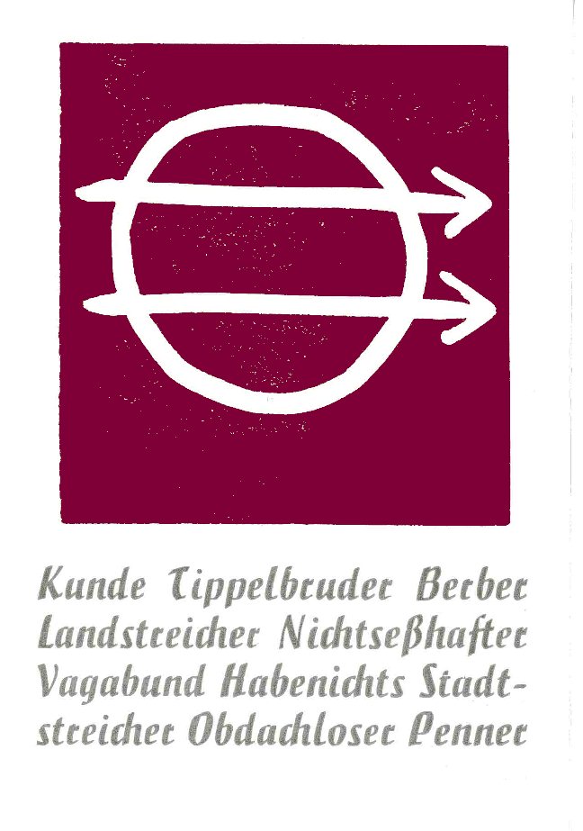 Zeichen der Landstraße - Die Bewohner sind feindselig